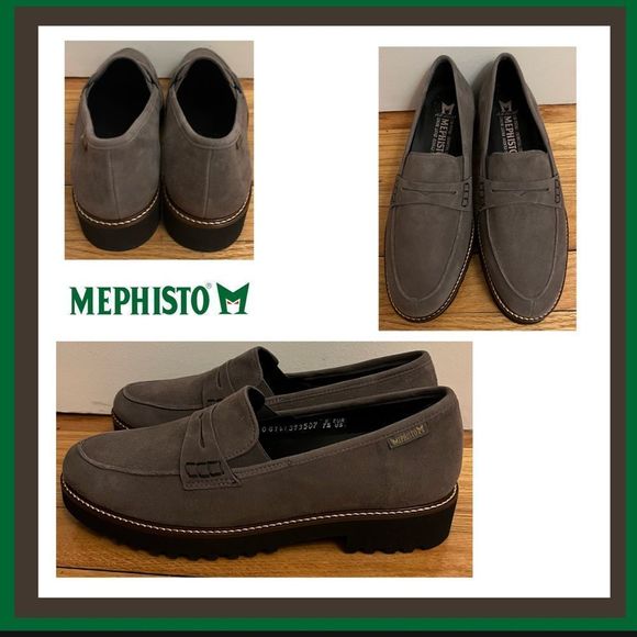 Mephisto Shoes Nwot Mephistogenuine Leather Suede Airrelax Insole